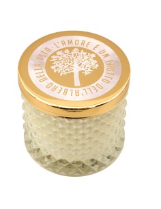 Bomboniera candela albero della vita, Diamond, dettagli dorati, form