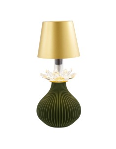 Swar Goccia 3D lamp – green – 27 cm