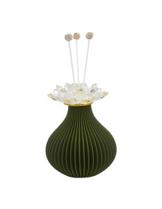 Swar Goccia 3D Duftspender – grün – 17 cm