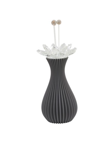 Swar Slim 3D scent diffuser – grey – 19 cm