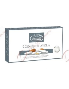 1 kg Confetti Buratti ALMOND AVOLA TORINO SIZE 36 WHITE