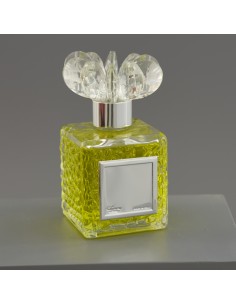 Diffuser favour: Bolle with flower stopper, vanilla, 200 ml – 9,5 ×