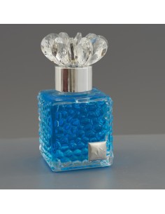 Diffuseur souvenir : Bolle avec bouchon fleur, Marine, 100 ml – 8 ×