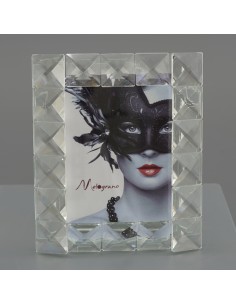 Crystal photo frame favour, 9 × 13 cm, with box