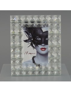 Kristall-Bilderrahmen als Gastgeschenk, Quadrati PC D/F, 10 × 15
