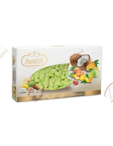 1 kg Confetti Buratti Tendresse VERT COULEUR VERT POMME