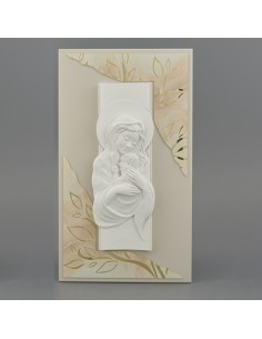Motherhood wall panel, Grey Gold, vertical – 70 × 40 cm