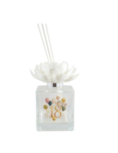 Favour: scent diffuser, 18th birthday, 3D peony stopper, 200 ml – H
