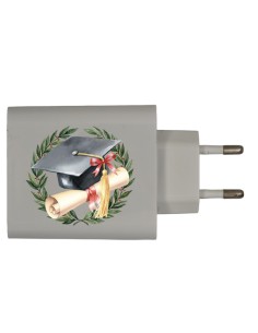 Favour: multi-socket accessory, graduation – 8 × 5,5 × 3 cm