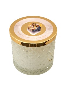 Favour: candle, Holy Family, Diamond, large, gold-tone details – 10