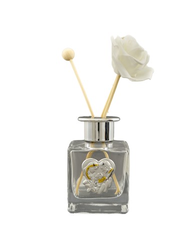Favour: scent diffuser, Holy Family, square, clear, 200 ml, with