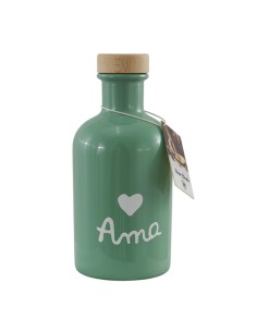 Bomboniera olio Nonno Claudio, bottiglia verde modello «Ama» – 500