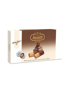 Buratti Gaufrette dragéifiée Blanc — 1 kg