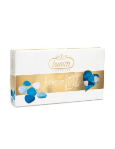 Buratti Mini-cœurs Dégradés Azzurri — 1 kg