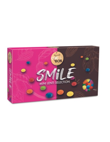 Buratti Mini chocolate lentils in assorted colours — 1 kg