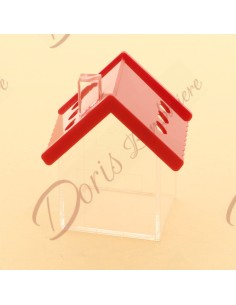 Box house plexiglass 6x7 RED