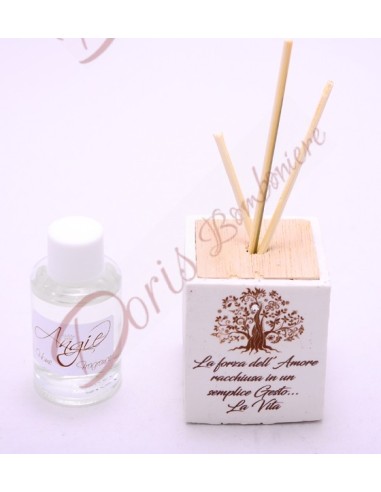 LINEA ANGIE CUBE DE PARFUM 5X5 C / PHRASE ET TREE LIFE