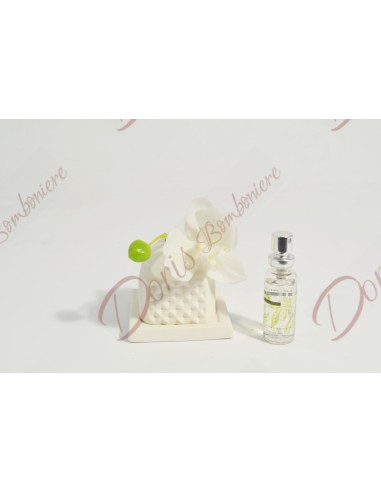 Diffuser with orchieda and spray perfume