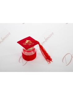 BARATTOLINO LAUREA ROSSA VELLUTO5xh.6 CM 2