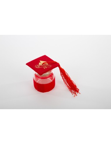 BARATTOLINO LAUREA ROSSA VELLUTO5xh.6 CM