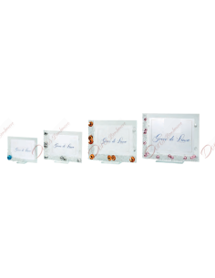 Photo frame with crystals, color of your choice, drops of moon collection, 8.5x10 cm - inside 6x8 cm 2