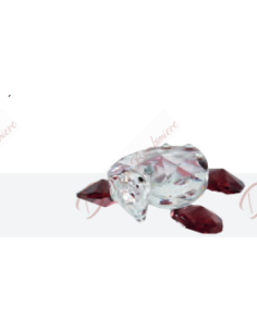 Tartaruga piccola cm 4 colore a scelta in cristallo 10422 Made in Italy Matrimonio