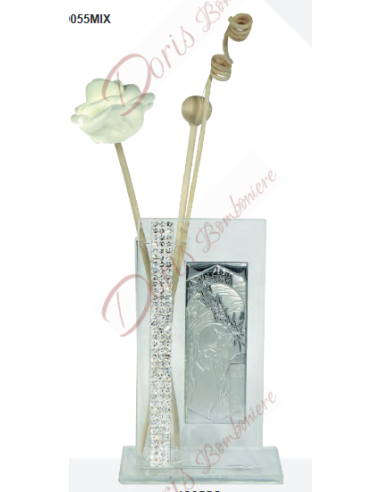 Perfume diffuser with application of your choice 11.5 cm with rhinestones