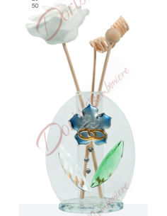 Oval perfume diffuser with...