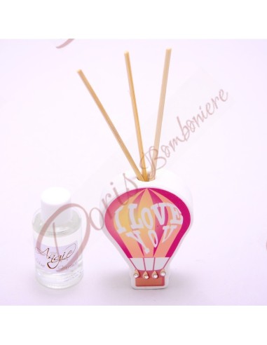 CORNER BALLOON PERFUME DIFFUSER MADE IN ITALY 8 CM PROCESSING OF YOUR CHOICE