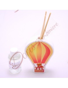 DIFFUSORE DI PROFUMO MONGOLFIERA ANGIE MADE IN ITALY CM 8 LAVORAZIONE A SCELTA 2