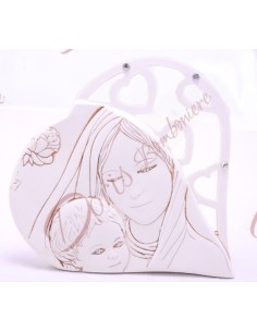 LINEA AFRODITE CUORE 11X11 LAVORAZIONE A SCELTA MADE IN ITALY ANGIE 2