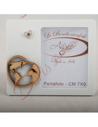 Linea wood cornice porta foto made in italy angie 13x12 - in 7x9 applicazione a scelta