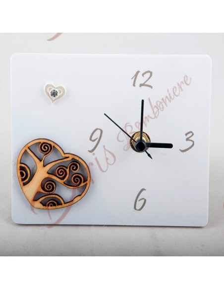 WOOD LINE CLOCK APPLICATION OF YOUR CHOICE CM 13X12