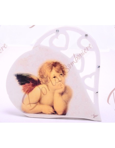 LINEA VENERE CUORE CON LAVORAZIONE RICORRENZA A SCELTA CM 11X11 ANGIE LINEA VENERE CUORE CON LAVORAZIONE RICORRENZA A SCELTA CM 11X11 ANGIE