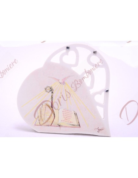 LINEA VENERE CUORE CON LAVORAZIONE RICORRENZA A SCELTA CM 11X11 ANGIE LINEA VENERE CUORE CON LAVORAZIONE RICORRENZA A SCELTA CM 11X11 ANGIE