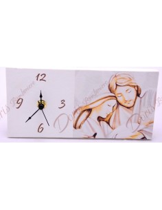 LINEA CLELIA OROLOGIO 16X21 CON SACRA FAMIGLIA