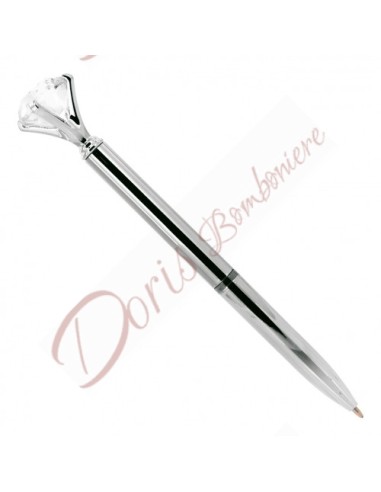 Diamantstift SILBER 14 cm