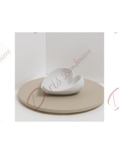 Single heart valet tray cm 16x15x6