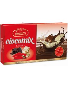 1 kg double soft chocolate without mandrola red cioccomix