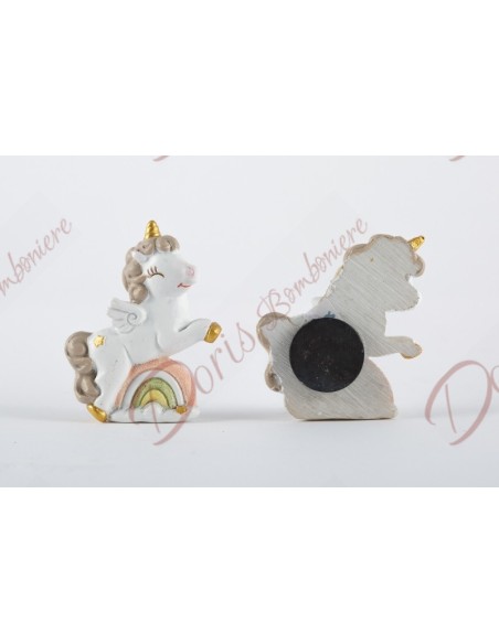 Calamita unicorno 2 versioni assortite 4x5,5 CM Calamita unicorno 2 versioni assortite 4x5,5 CM