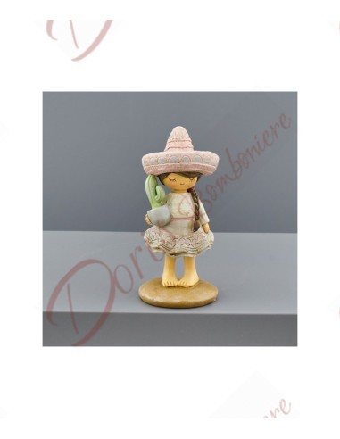 PETITE FILLE MEXICAINE Taille: 5,8x5,8x11