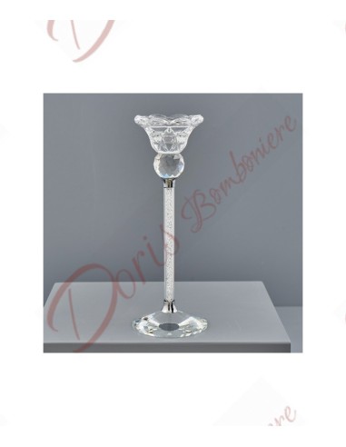 CRISTAL CANDELIERE FIORE MD. GIFTBOX Mis: H.21
