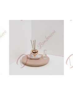 SMALL GOLD HEART PERFUME DIFFUER