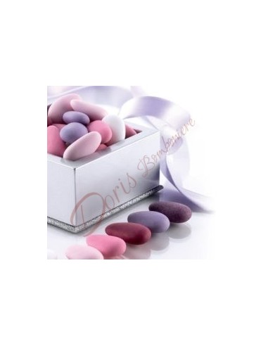 1 kg Confetti Buratti MANDORLA SFUMATA ROSA 36/37 1 kg Confetti Buratti MANDORLA SFUMATA ROSA 36/37