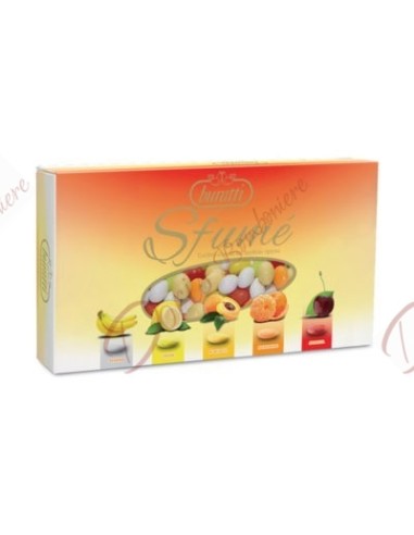 1 kg Confetti Buratti tenerezze SFUMATURE ARANCIONI 1 kg Confetti Buratti tenerezze SFUMATURE ARANCIONI