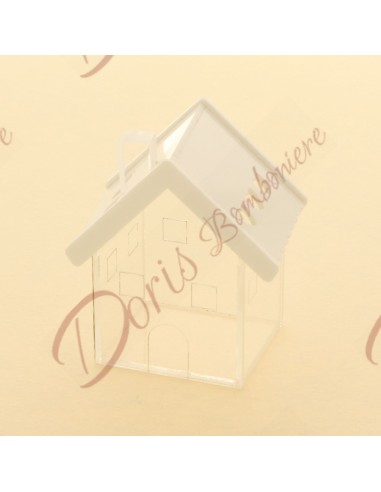 Casetta scatoletta house plexiglass 6x7 BIANCO Casetta scatoletta house plexiglass 6x7 BIANCO